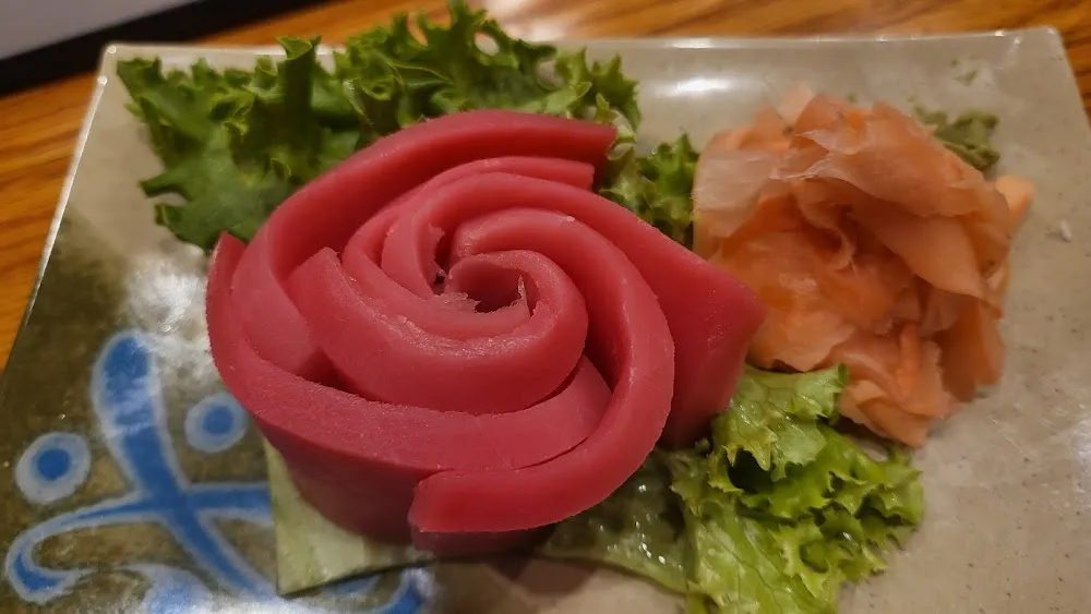 Tuna Sashimi Rose